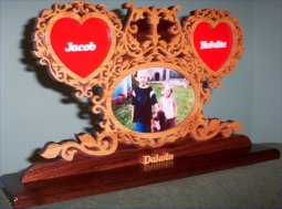 Two Heart Frame