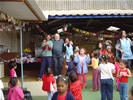 Crianças em dia de festa
