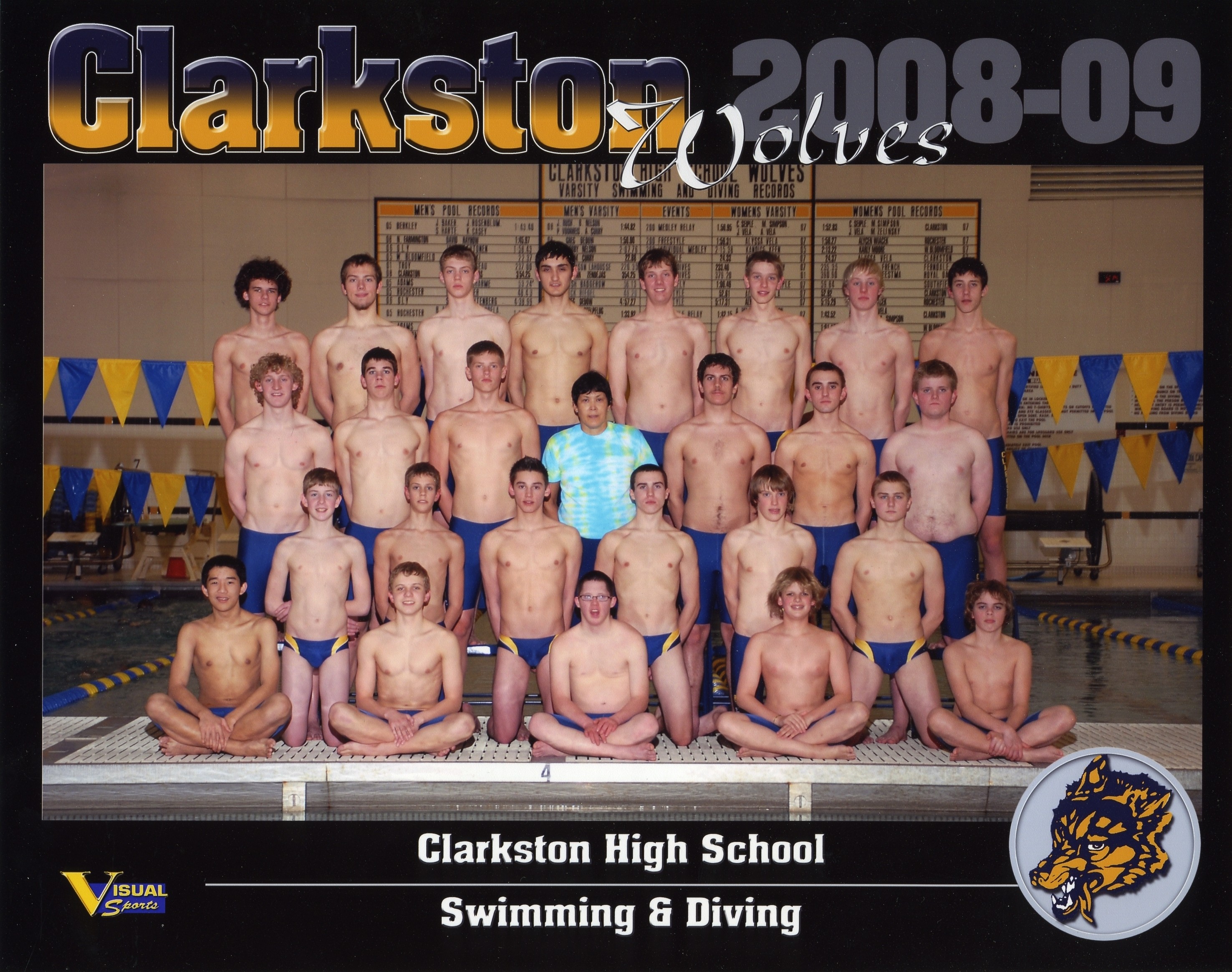 CHS Boy's Swim Team 2008-2009