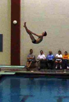 Greyson LaHousse, the first team state diver