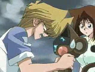 "You keep your dirty mechanical munkye paws off Shizuka!"&nbsp; "Oh, don't worry, they're all for Otogi."