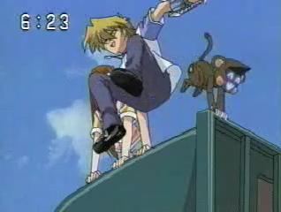 Jou-kun bum shot! Wooh!