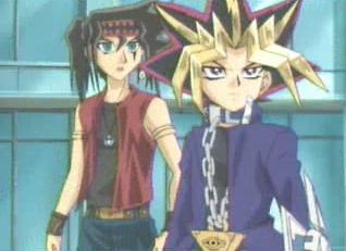 Y'know, that really wasn't the time to find that love note from school, Kaiba...
