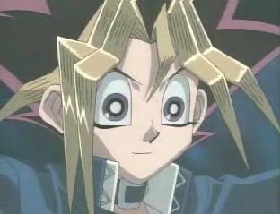 Look, I'm hanging in the sky from chains. Can't you do anything for yourself, Yami?!