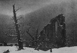 Ruin 03 -Winter by Friedrich