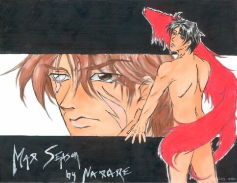 This lovely piece of fanart was provided by Ashley-san, whom you can e-mail with praise with the e-mail lining the bottom of this picture.