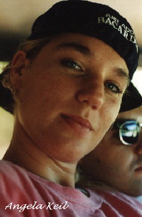 Angela on a Bacardi ride.