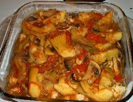 Chicken & Artichokes
