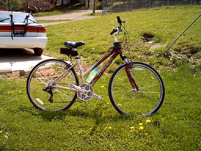 Bike on Grass
