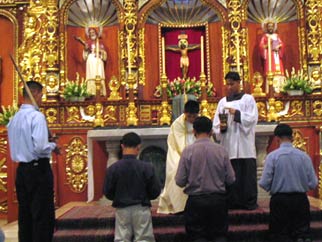 During the Induction Ceremonies of new Cristeros