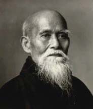 Picture of the founder of AIKIDO, Morihei Ueshiba