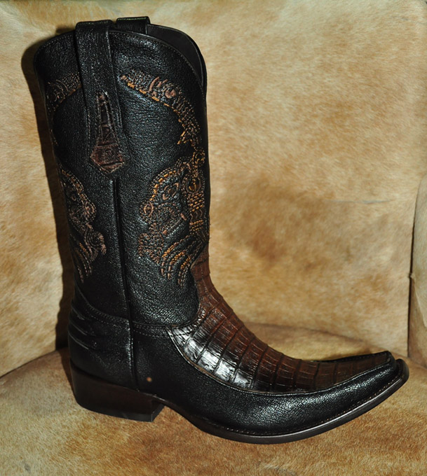 cuadra boots cocodrilo
