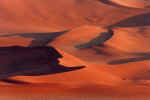 Namib sand dunes - Click to enlarge