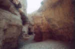 Walking through the Sesriem Canyon - Namibia