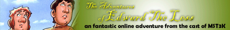 The Adventures of Edward The Less: fantasy ribbing at it's best!