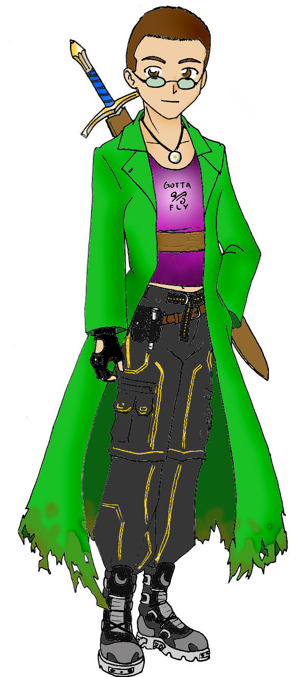 Me as appearing in the upcoming webcomic Project BSB