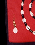 cowrie shell trio