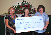 Sheila McMurray, Olga Cairns & Nurse Sue Spence