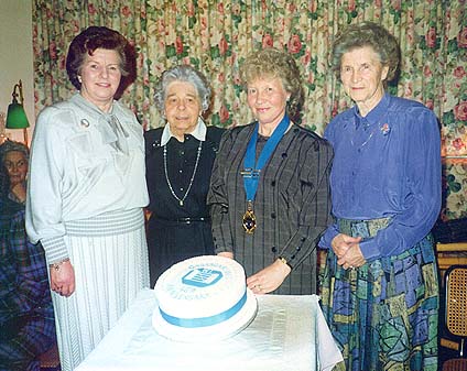 Crossgar's 40th anniversary - Mrs Purdy still actively involved aged 87!