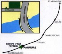 location of pottery in south west victoria