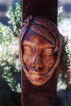 hanging decorative mask