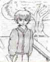 Here is my guy character from the front