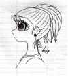 Another's girl's head