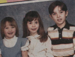 Chris with sisters, Molly & Kate