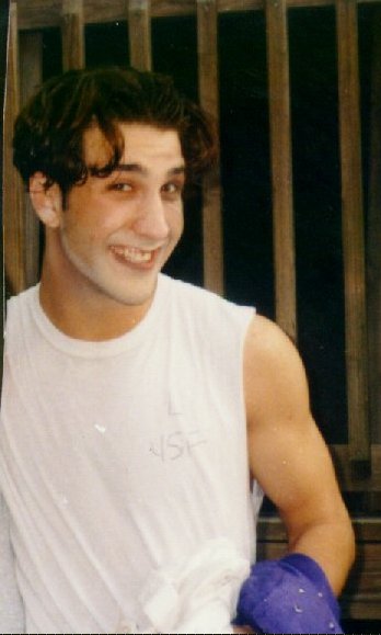 Joey working at Universal Studios in 94