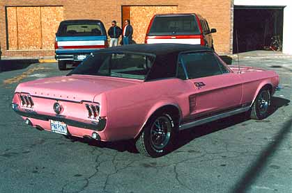 '67 Mustang Hot Pink Playboy Edition