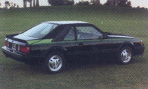 '80 Mustang Cobra (rear view)