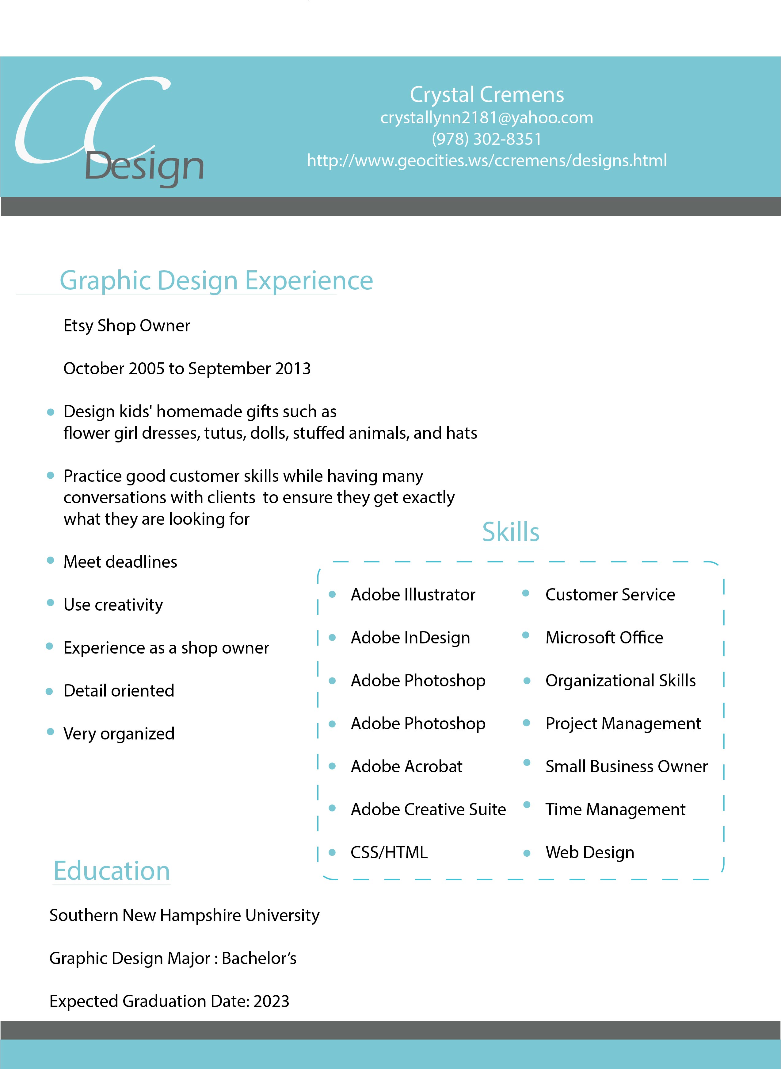 centered resume