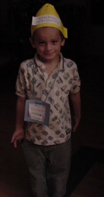 Christopher's first day at school!