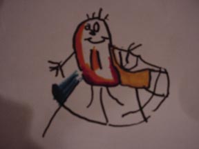 2002: Gene said this is himself standing on a chair