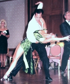 haha .. found this pic from our Latin Comp days .. 'course before the days of digital pix, so not a great pic, but brings back memories.