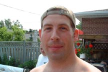 James with tight cap