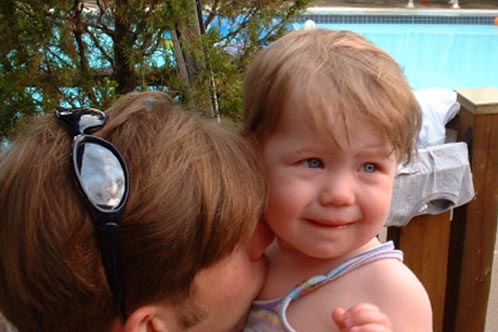 James kissing Tristan
