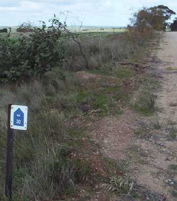 Grader damage 1, August 2005