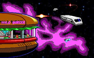 Just two(2) screen shots that show how Sierra's Space Quest 3 and Apogee's Crystal Caves have some stunning similarities.