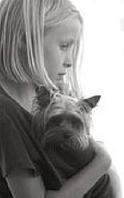 Girl&Yorkie