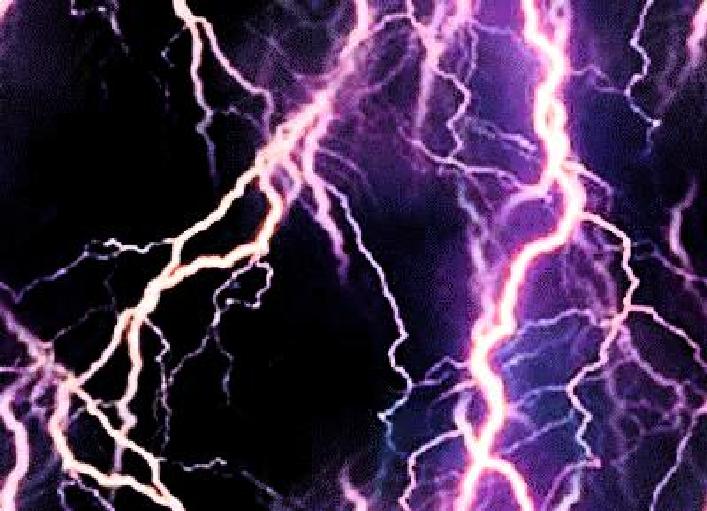 This lightning was created by a very disgruntled old Jedi.