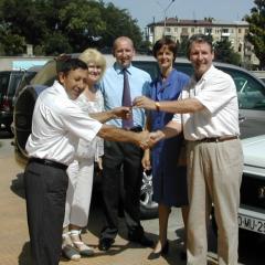 A new Lada Niva for Umbaki, thanks to CDC and the Bhoys of Baku
