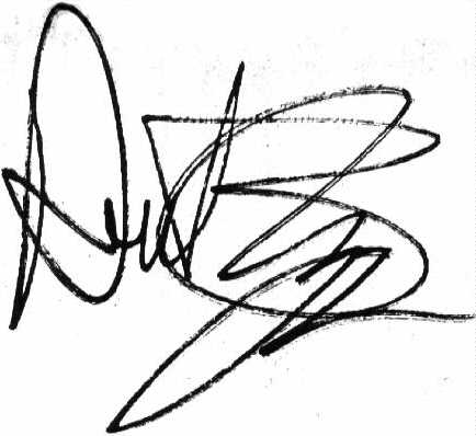 Dave's Autograph