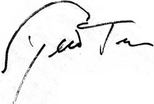 Tico's Autograph