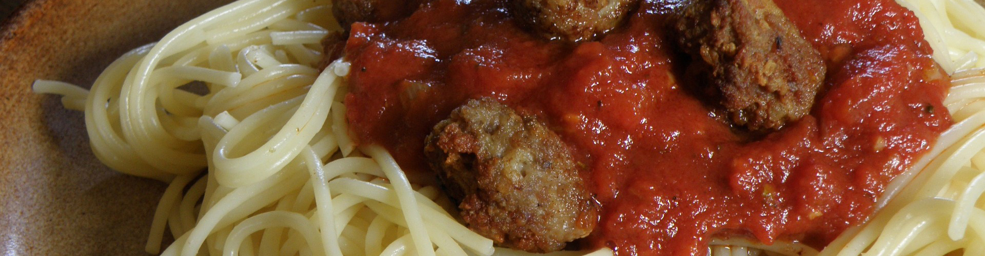 spaghetti and meatballs