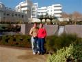 Strolling in the gardens