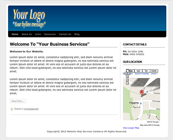Business Webpage