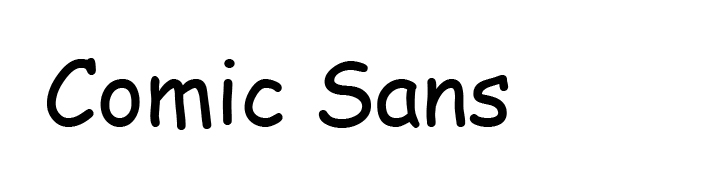 Comic Sans