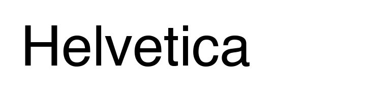 Helvetica