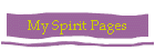 My Spirit Pages